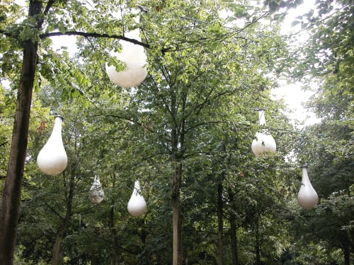 light sculpture in Zeist, the Netherlands | Public Sculptures by Hans van Meeuwen