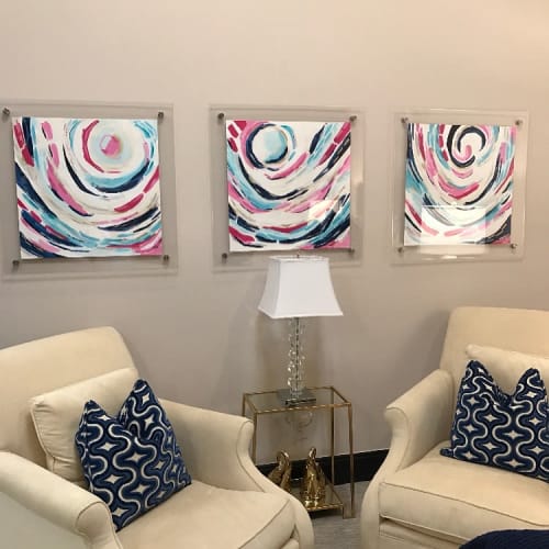 Abstract Painting | Oil And Acrylic Painting in Paintings by Laura Fedorowicz