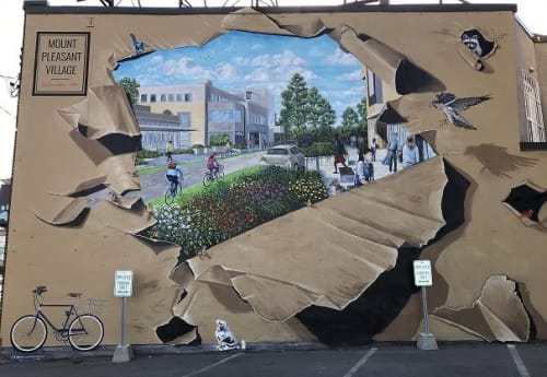 The Future of Mount Pleasant Village | Murals by Murals By Marg