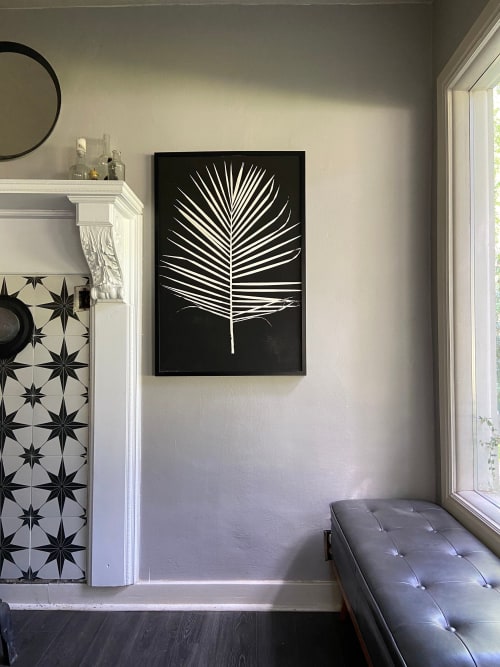Palm Leaf Print | Paintings by Erik Linton