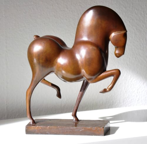 Champ - Horse Sculpture Bronze | Sculptures by Ninon Art