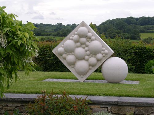 Spheres in a Box | Public Sculptures by Kate Semple Sculpture