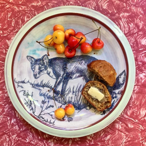 Hand Painted Plate | Ceramic Plates by Jessica Brandl