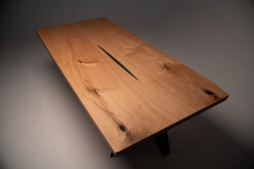 European Oak | Internal Live Edge | Tables by L'atelier Mata