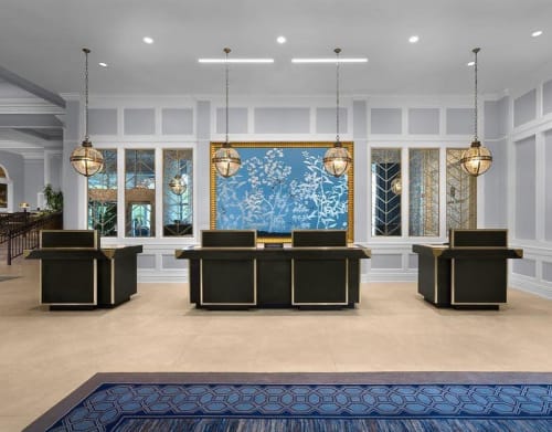 Custom Mural | Murals by Astek | The Chase Park Plaza Royal Sonesta St. Louis in St. Louis