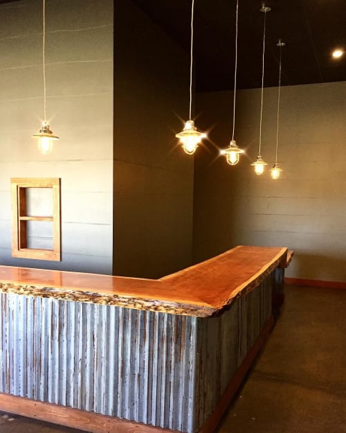 Bar Top | Furniture by The Log Guy | Arroyo Cellars in Livermore