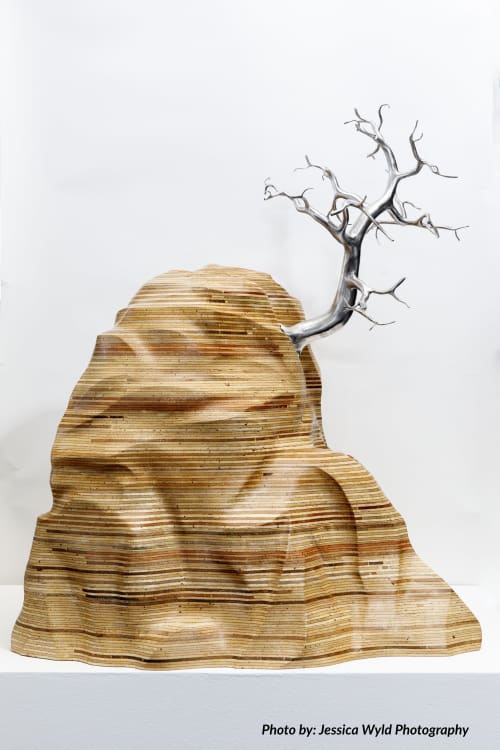 Reflection Of a Survivor | Public Sculptures by Sam Hopkins | Minderoo Foundation in Perth
