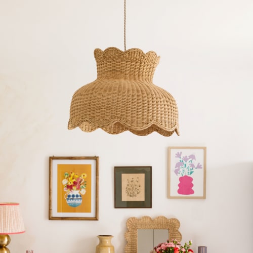 Anar Rattan Lampshade (Large) | Lighting by Hastshilp