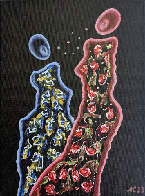 Chatter | Paintings by Lena Kolambet