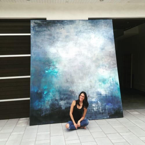 Commissioned Painting (10 feet x 8.5 feet) | Paintings by Samantha daSilva Fine Art