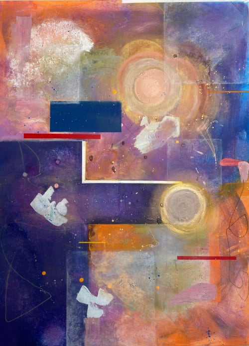 Framework | Oil And Acrylic Painting in Paintings by Ingrid Oliphant