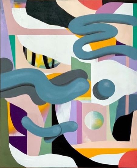 [SOLD] IT'S GOING - Original painting | Oil And Acrylic Painting in Paintings by Jilli Darling