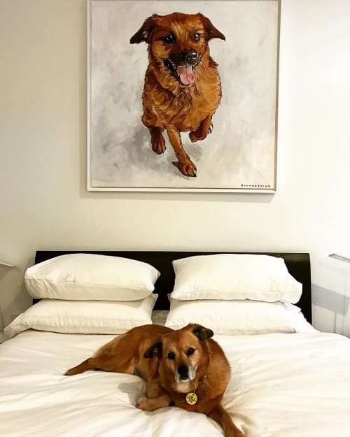 Bonnie Dog | Paintings by Mark Boomershine