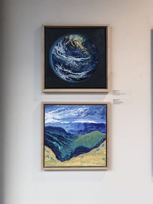 Blue Ridge Cloud Shadows | Paintings by Catherine Twomey | Emporium Center / Arts & Culture Alliance in Knoxville