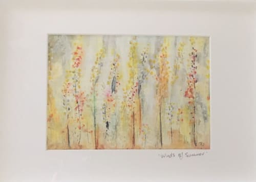 Winds of Summer | Watercolor Painting in Paintings by KARDIMAGO