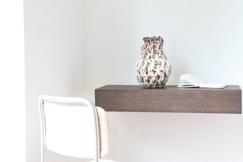 'Shaping silhouette' series white-brown | Sculptures by Cecil Kemperink