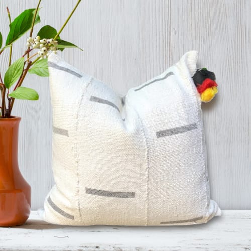Authentic Mudcloth Pillow Cover | African Fabric