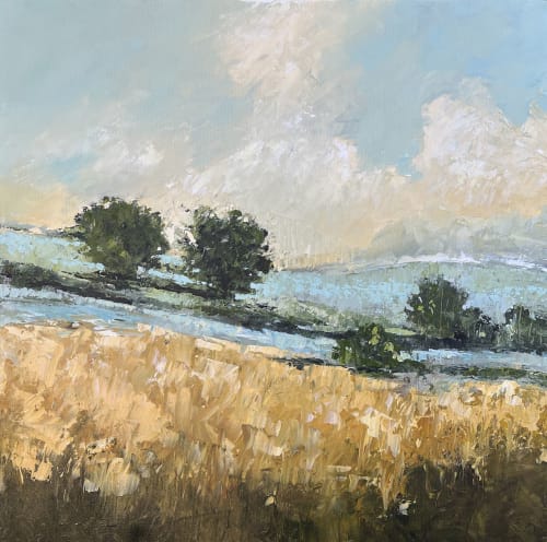 Morning Stillness | Oil And Acrylic Painting in Paintings by Filomena Booth Fine Art