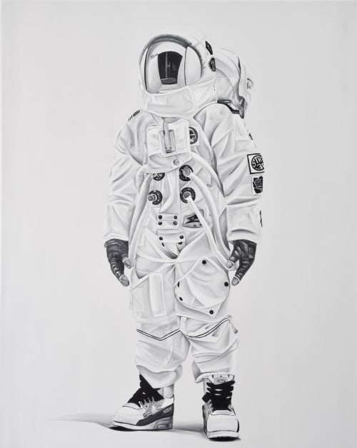 Astro | Paintings by Ricardo Rodriguez Cosme