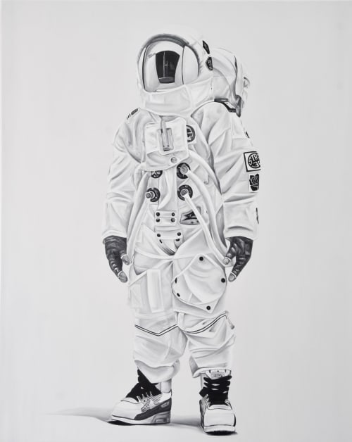 Astro | Oil And Acrylic Painting in Paintings by Ricardo Rodriguez Cosme