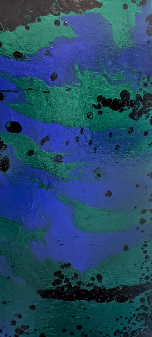 Lichen | Paintings by Carrie Rodak Fine Art