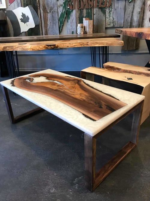 Resin Coffee Table | Tables by Backwoods Timber Creations