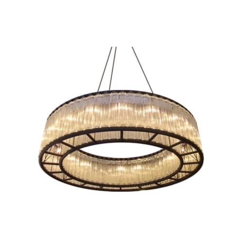 AM3001 ESTADIO RING | Chandeliers by alanmizrahilighting | New York in New York