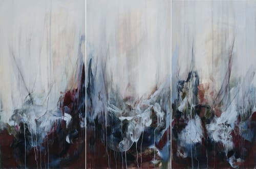 Hawks Series 143 | Oil And Acrylic Painting in Paintings by Lisa Ochowycz