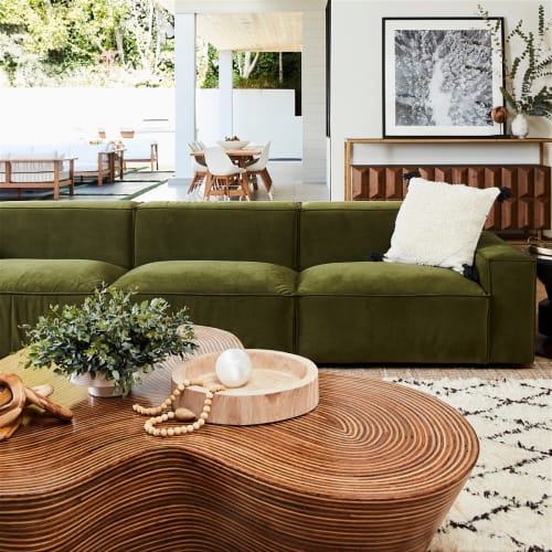Showtime Rattan Coffee Table (Orgo) (Giant) | Tables by Oggetti Designs