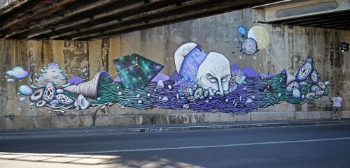 HYPOSTASE | Street Murals by Russ