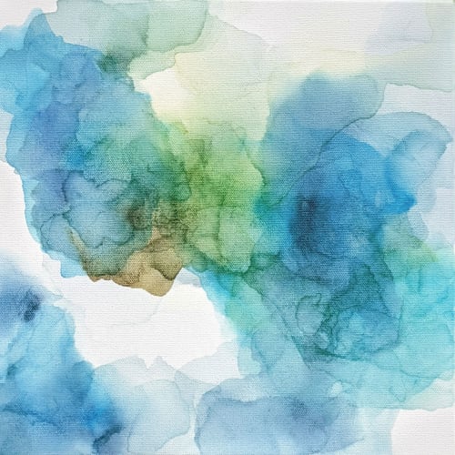 Immersed Harmony | abstract original art | Paintings by Megan Spindler