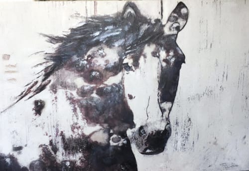 Gorgeous Horse | Mixed Media by Irena Orlov