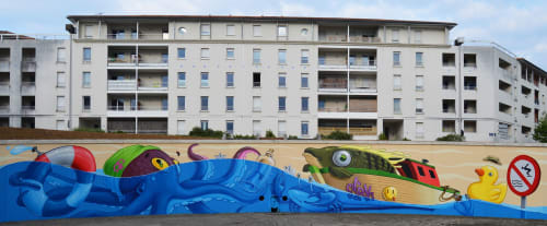 syrk | Paintings by syrk | Private Residence - Poitiers, France in Poitiers