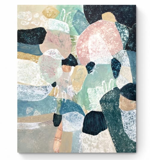 Between moon and sun | Oil And Acrylic Painting in Paintings by Cristina Dalla Valentina