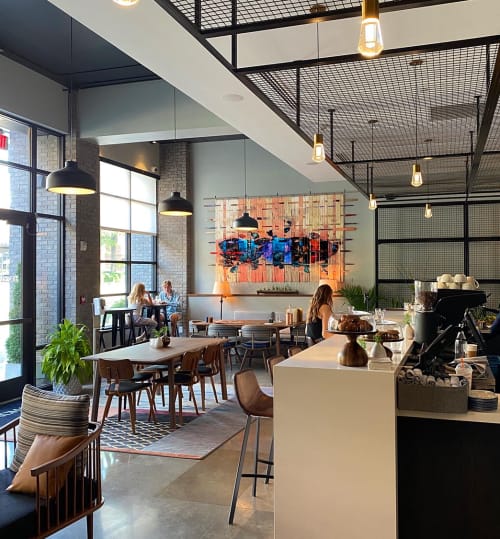 The Magnolia Story: Pod Weaving #195 | Mixed Media by Anna Carll | Kinley Chattanooga, A Tribute Portfolio Hotel in Chattanooga