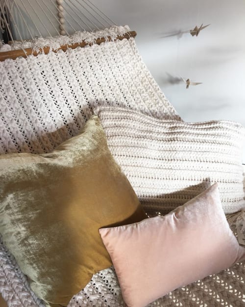 Plant Dyed Pillows | Pillows by Edie Ure Designer and Botanical Dyer | Hygge Life in Avon