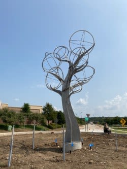 Mockingbird Tree by Michael Warrick, NSG | Public Sculptures by JK Designs and the National Sculptors' Guild