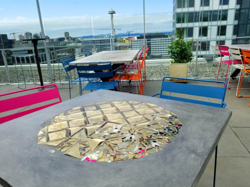 Mbar Patio Tables | Art & Wall Decor by Kate Jessup | MBar in Seattle