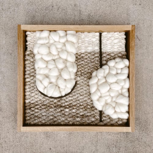 Framed Woven Panel no.11 | Wall Hangings by FIBROUS