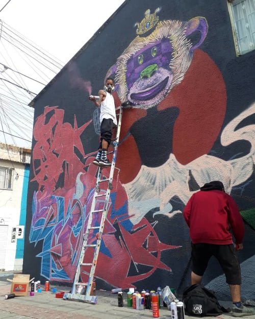 Surfest Colombia 2019 Mural | Street Murals by Léo Araújo