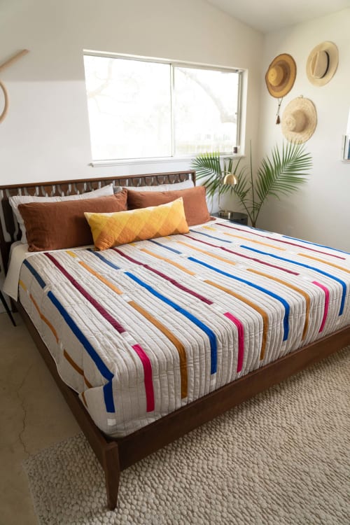Grate Quilt | Linens & Bedding by Vacilando Studios