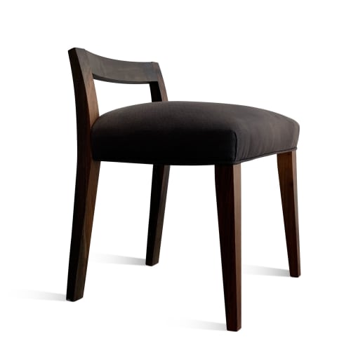 Umberto Low Side Chair in Argentine Rosewood by Costantini | Chairs by Costantini Design
