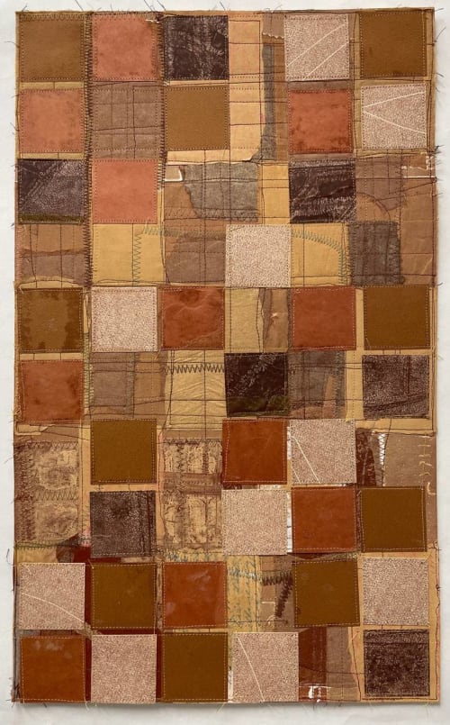 Hair Done | Collage in Paintings by Susan Smereka