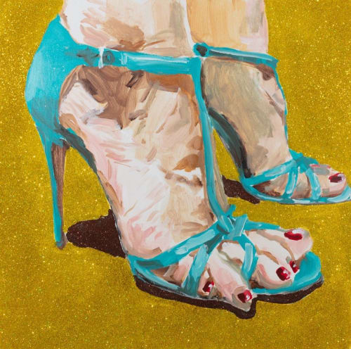 Feet Painting | Paintings by Ashley Longshore | Ashley Longshore Studio Gallery in New Orleans