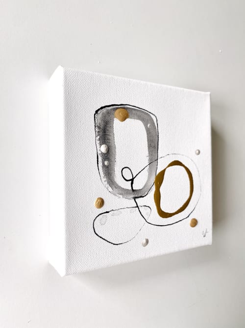 SOLD MINI Modern Abstract Original Art | Oil And Acrylic Painting in Paintings by NAMYOONSOOART