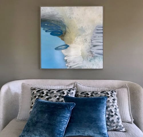 Misty Blue 2 | Paintings by Terri Dilling