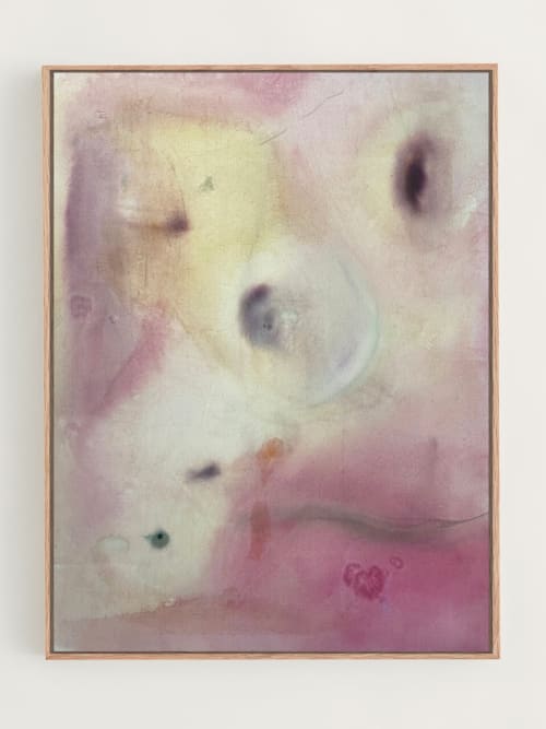 Sunset Over The Water | Oil And Acrylic Painting in Paintings by Arlina Cai