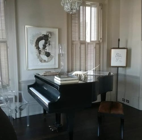 Art Install in Private Residence | Oil And Acrylic Painting in Paintings by Mel Rea7