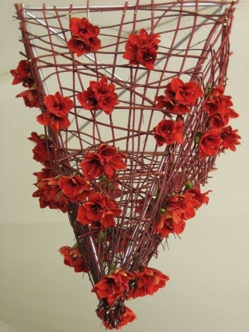 Hung Amaryllis | Floral Arrangements by EPOCH FLORAL
