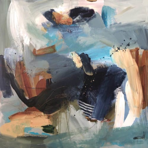 Notes from Cozumel | Oil And Acrylic Painting in Paintings by Jennifer McHugh